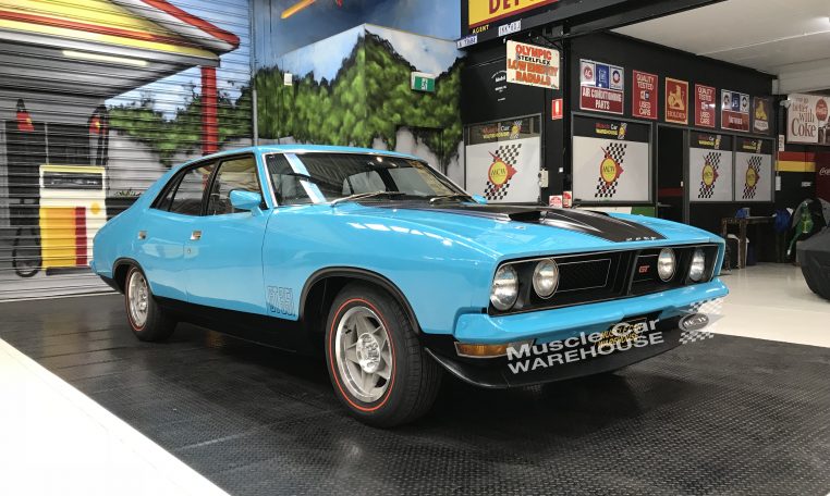 Ford Falcon XB GT Aqua Blue Interior | Muscle Car Warehouse
