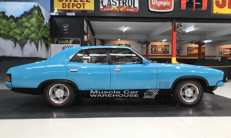 Ford Falcon XB GT Aqua Blue Interior | Muscle Car Warehouse