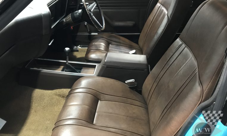 Ford Falcon XB GT Aqua Blue Interior | Muscle Car Warehouse