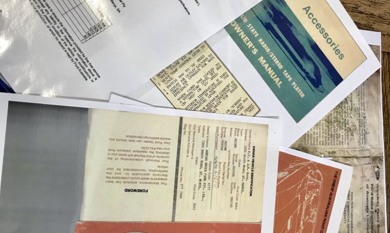 Ford Falcon XB GT Red Pepper Documents | Muscle Car Warehouse