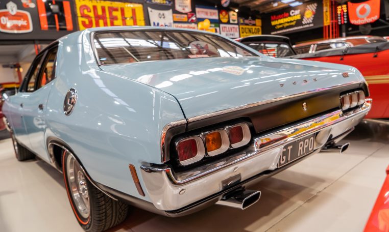 Light Blue Muscle Car | Muscle Car Warehouse