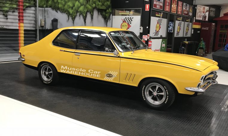 Holden Torana LC GTR Yellow Dolly | Muscle Car Warehouse