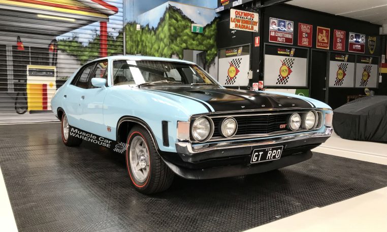 Ford Falcon XA GT RPO Sedan Skyview Blue | Muscle Car Warehouse