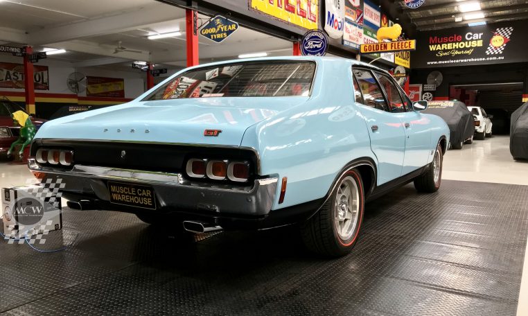 Ford Falcon XA GT RPO Sedan Skyview Blue | Muscle Car Warehouse