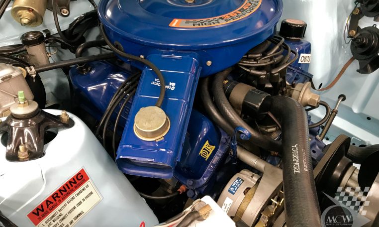 Ford Falcon XA GT RPO Sedan Skyview Blue Engine | Muscle Car Warehouse