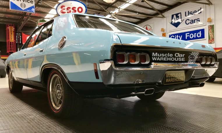 Ford Falcon XA GT RPO Sedan Skyview Blue | Muscle Car Warehouse