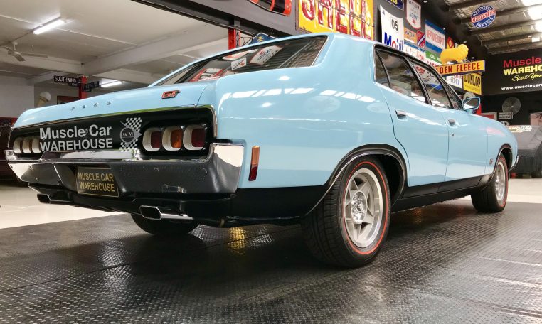 Ford Falcon XA GT RPO Sedan Skyview Blue | Muscle Car Warehouse