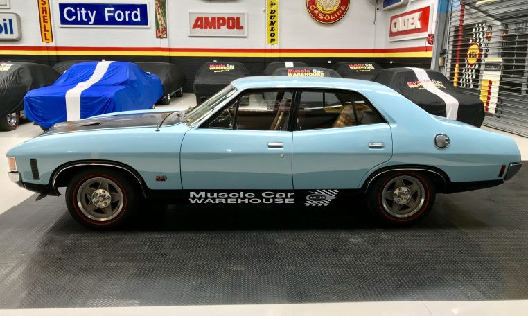 Ford Falcon XA GT RPO Sedan Skyview Blue | Muscle Car Warehouse