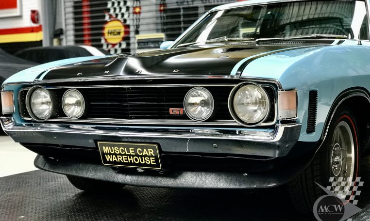 Ford Falcon XA GT RPO Sedan Skyview Blue | Muscle Car Warehouse