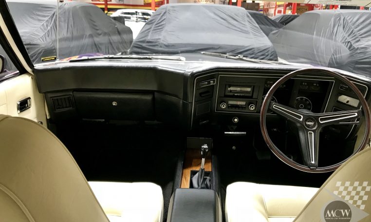 Ford Falcon XA GT Sedan Wild Violet Interior | Muscle Car Warehouse