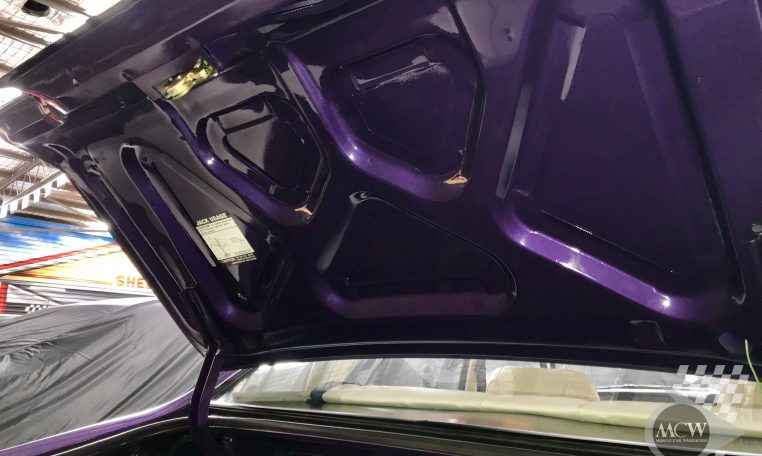 Ford Falcon XA GT Sedan Wild Violet Trunk | Muscle Car Warehouse