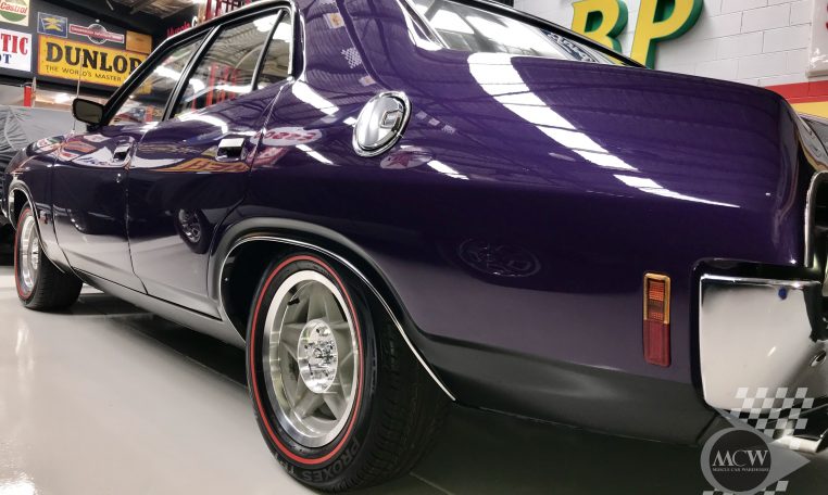 Ford Falcon XA GT Sedan Wild Violet | Muscle Car Warehouse