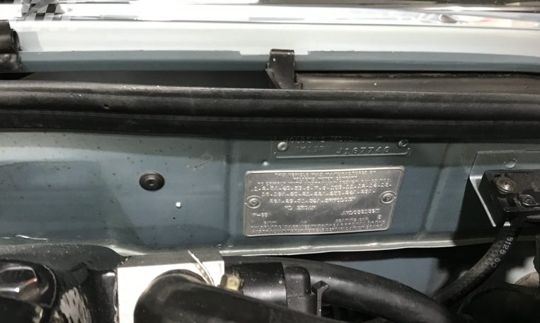 1988 VL SS Group A Walkinshaw Commodore Serial Number | Muscle Car Warehouse