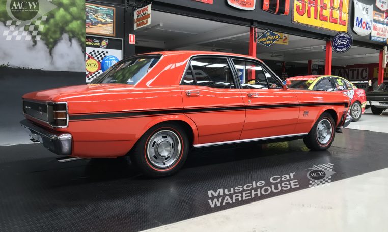 FALCON XW GTHO Phase2 Brambles Red | Muscle Car Warehouse