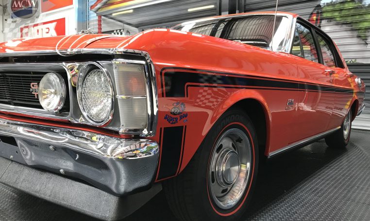 FALCON XW GTHO Phase2 Brambles Red | Muscle Car Warehouse