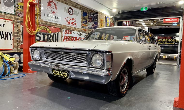 Ford Fairmont Wagon Polar White | Muscle Car Warehouse