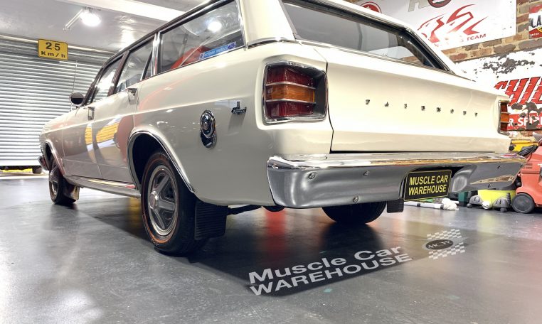 Ford Fairmont Wagon Polar White | Muscle Car Warehouse