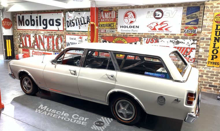 Ford Fairmont Wagon Polar White | Muscle Car Warehouse
