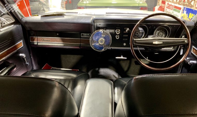 Ford Fairmont Wagon Polar White Interior | Muscle Car Warehouse