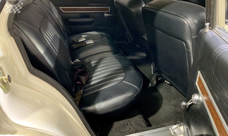 Ford Fairmont Wagon Polar White Interior | Muscle Car Warehouse