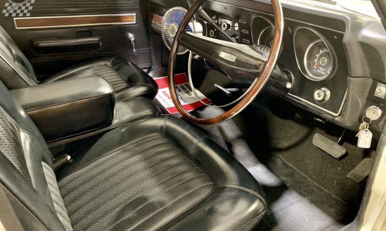 Ford Fairmont Wagon Polar White Interior | Muscle Car Warehouse