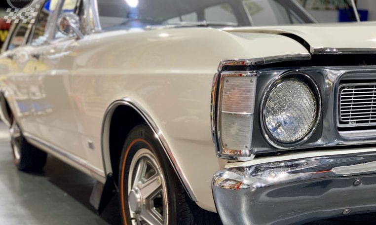 Ford Fairmont Wagon Polar White | Muscle Car Warehouse