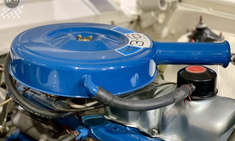 Ford Fairmont Wagon Polar White Engine | Muscle Car Warehouse