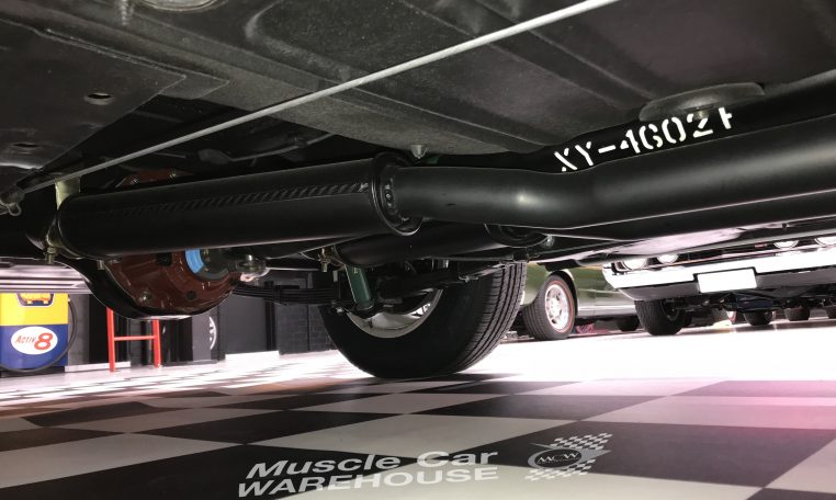 Ford Falcon XY GT Track Red Under Car | Muscle Car Warehouse