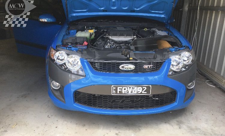 Ford Falcon FG GT Nitro Blue Engine | Muscle Car Warehouse