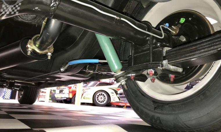 Ford Falcon XY GT Track Red Under Car | Muscle Car Warehouse