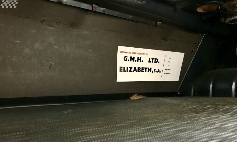 Holden HT GTS Monaro Trunk Space | Muscle Car Warehouse