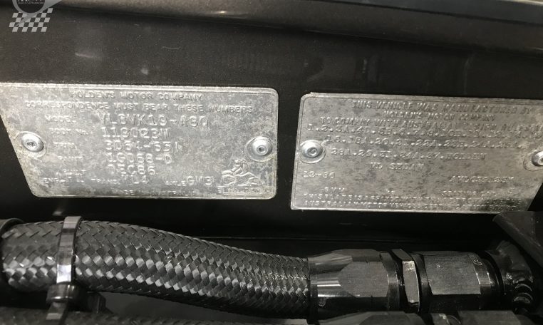 Holden VL Commodore Calais Turbo Number | Muscle Car Warehouse