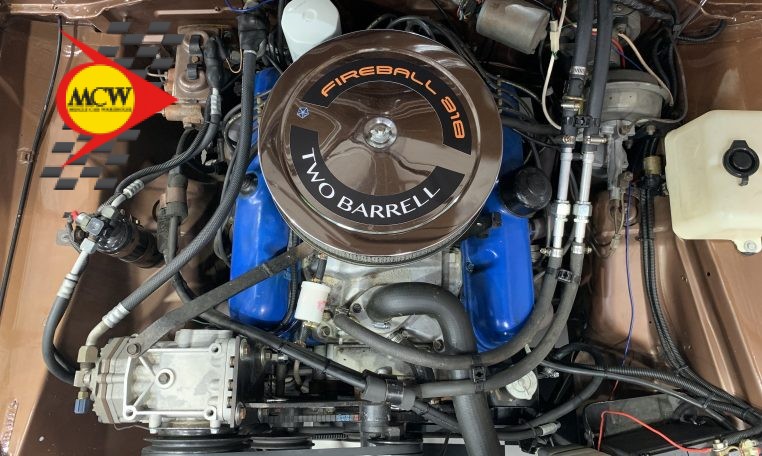 1969 Chrysler VF Valiant VIP Sedan Engine | Muscle Car Warehouse