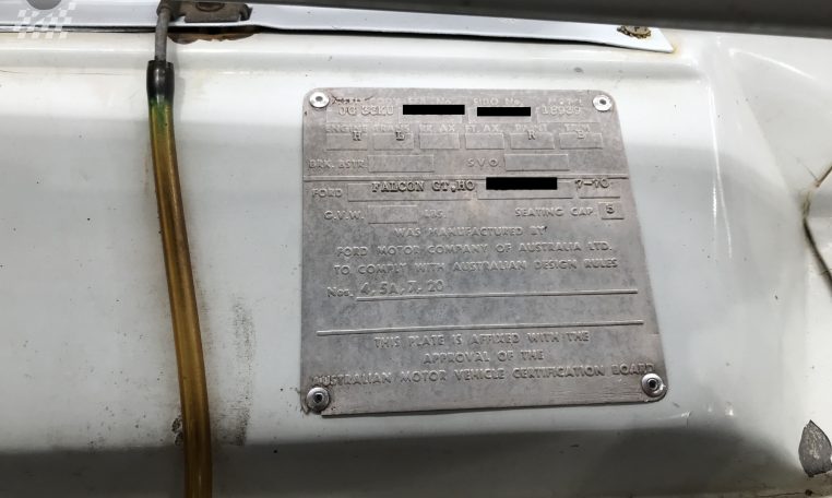 Ford Falcon XW GTHO Phase 2 Number | Muscle Car Warehouse