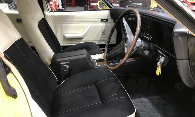 Ford Falcon XB GT Yellow Blaze Interior | Muscle Car Warehouse