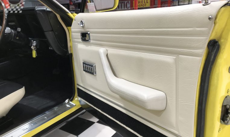Ford Falcon XB GT Yellow Blaze Interior | Muscle Car Warehouse