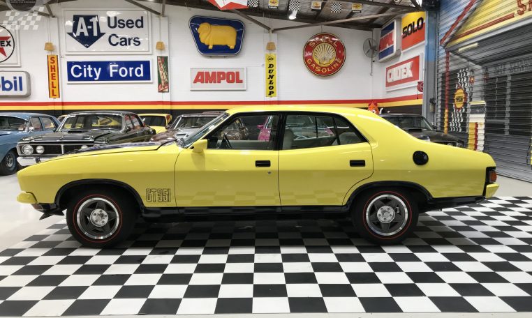 Ford Falcon XB GT Yellow Blaze | Muscle Car Warehouse