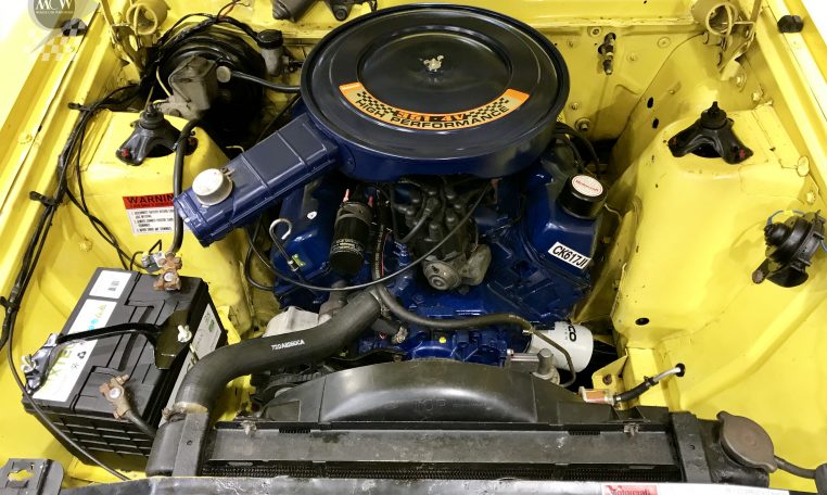Ford Falcon XB GT Yellow Blaze Engine | Muscle Car Warehouse