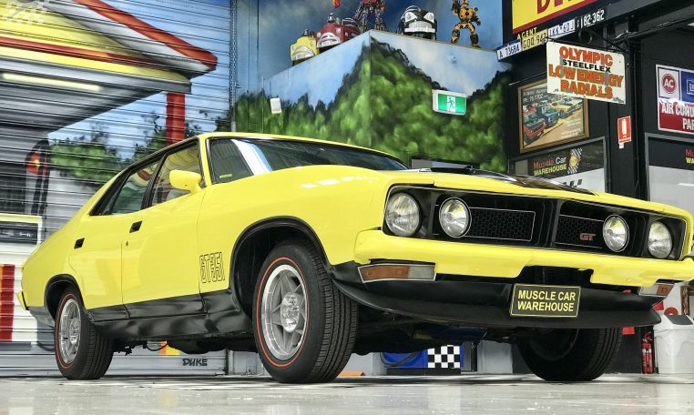 Ford Falcon XB GT Yellow Blaze | Muscle Car Warehouse