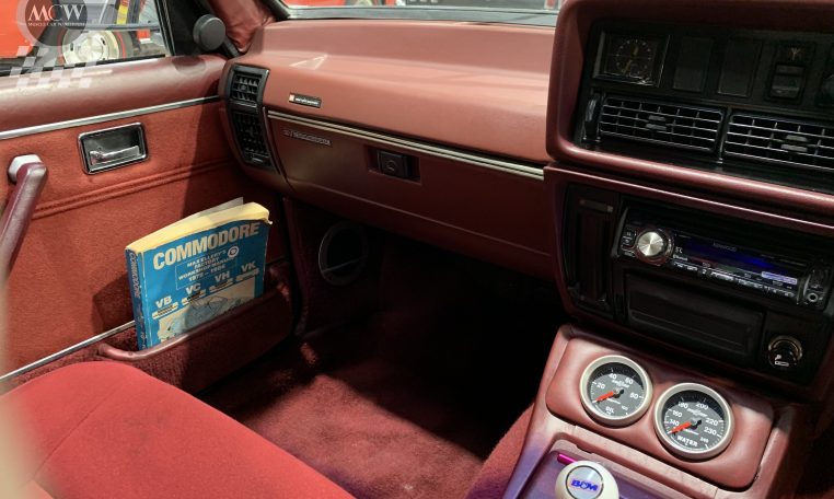 1980 Holden Commodore VC Brock HDT Interior | Muscle Car Warehouse