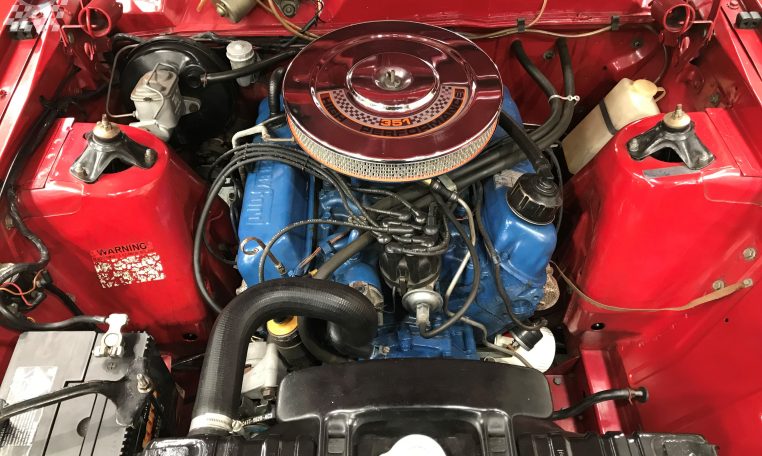 Ford Falcon XW GT Candy Apple Red Engine | Muscle Car Warehouse