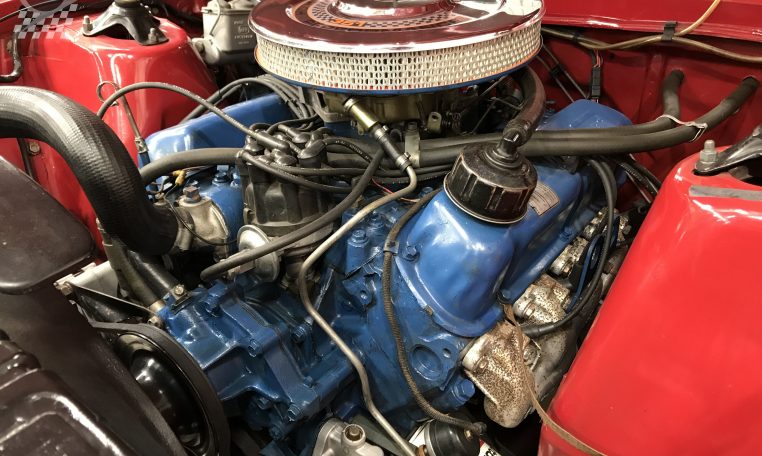 Ford Falcon XW GT Candy Apple Red Engine | Muscle Car Warehouse