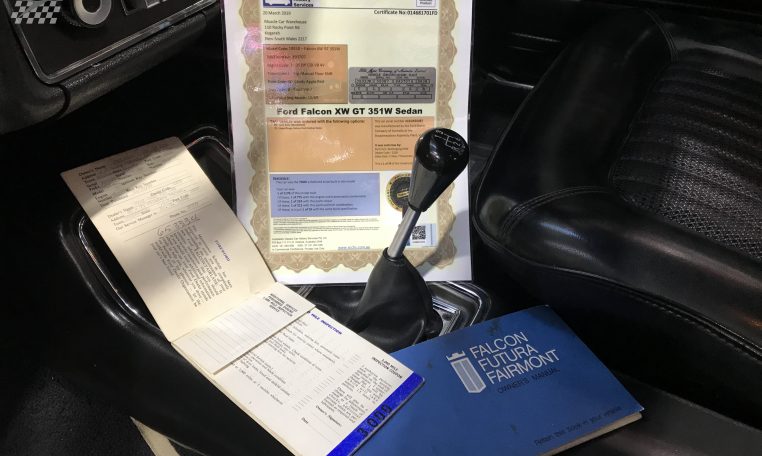 Ford Falcon XW GT Candy Apple Red Certificates | Muscle Car Warehouse