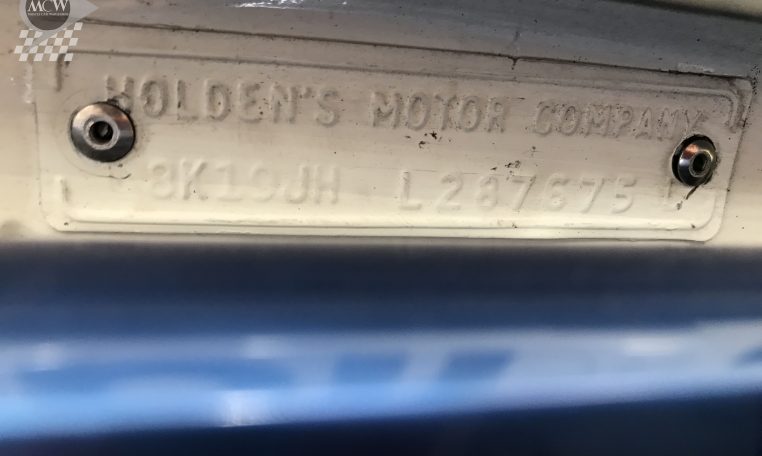Holden Commodore VL Brock Replica Certification Number | Muscle Car Warehouse