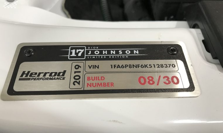 Ford Mustang DJR Number | Muscle Car Warehouse