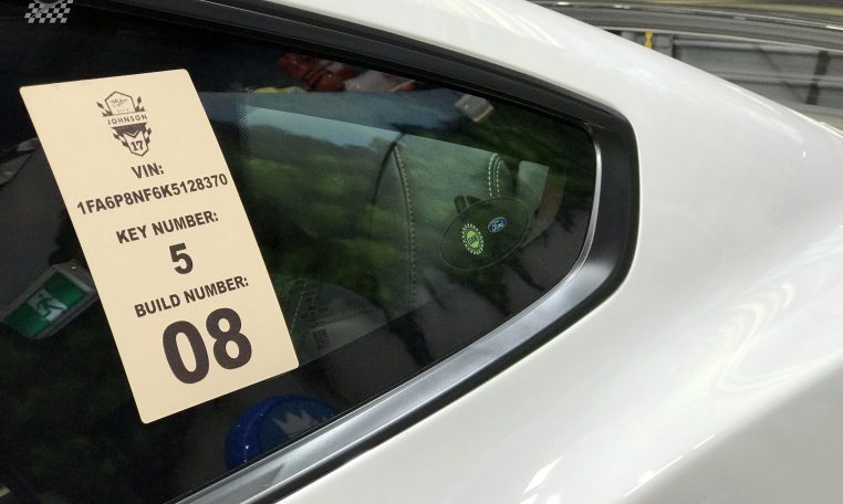 Ford Mustang DJR VIN Number | Muscle Car Warehouse