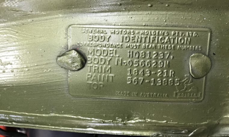 Holden HQ Monaro LS Number | Muscle Car Warehouse