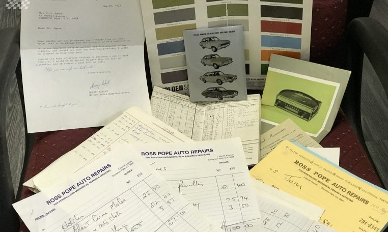 Holden HQ Monaro LS Papers | Muscle Car Warehouse