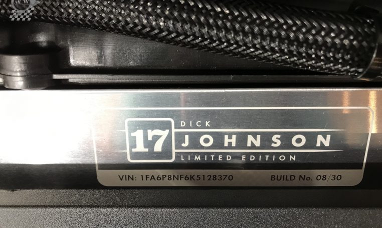 Ford Mustang DJR VIN Number | Muscle Car Warehouse