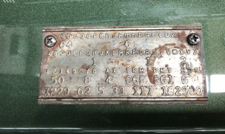 Dodge Charger 1968 Number | Muscle Car Warehouse